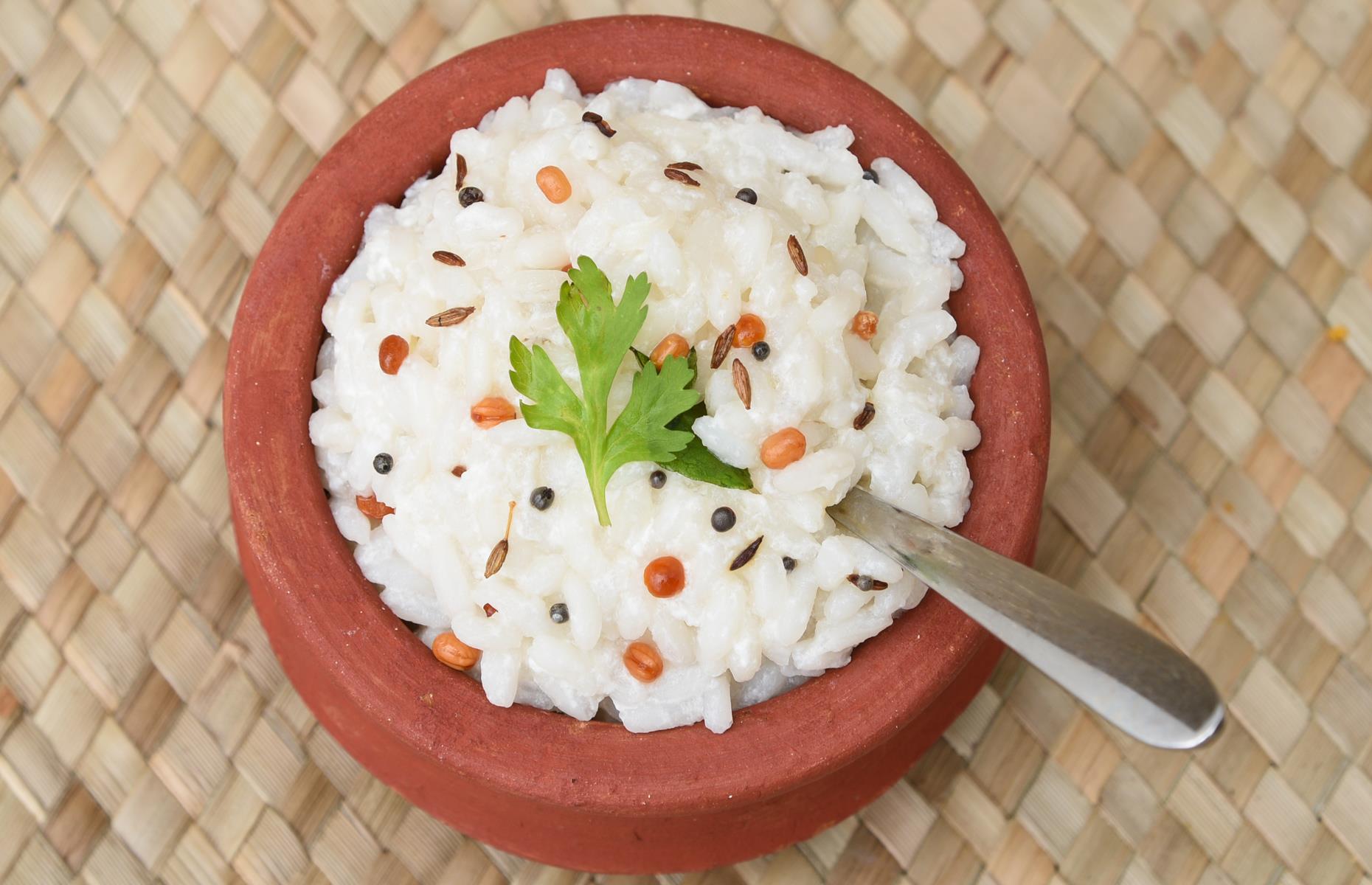 India: curd rice